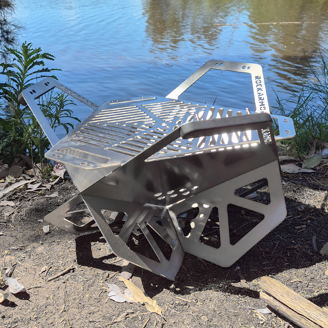 FLAT PACK BBQ FIRE PIT