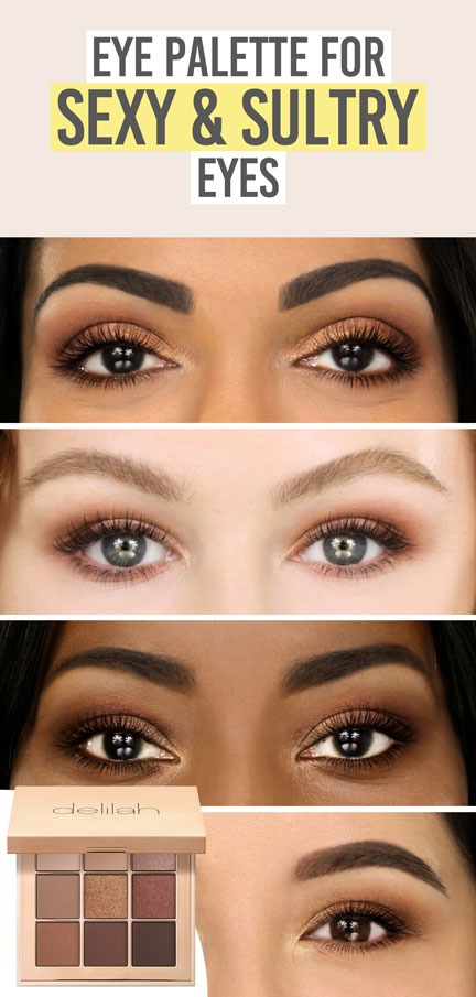 Delilah Colour Intense Eyeshadow Palette in Venus - Beauty and the Boutique - Eye palette for sexy and sultry eyes