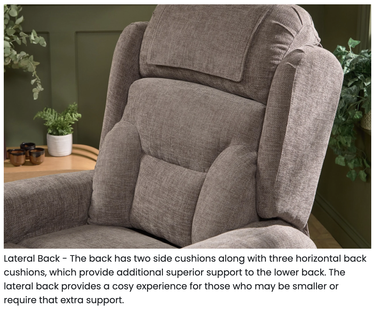 Monterey Rise and Recline