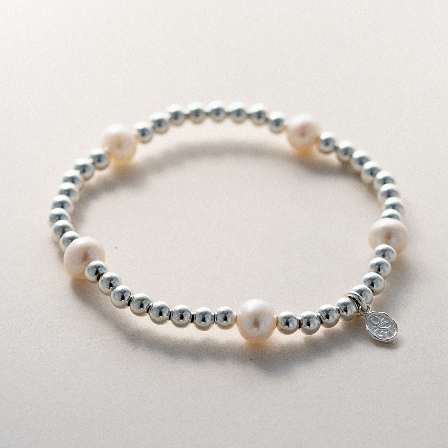 Dower-and-Hall-Sterling-Silver-Moonlight-Pearl-Misanga-Bracelet