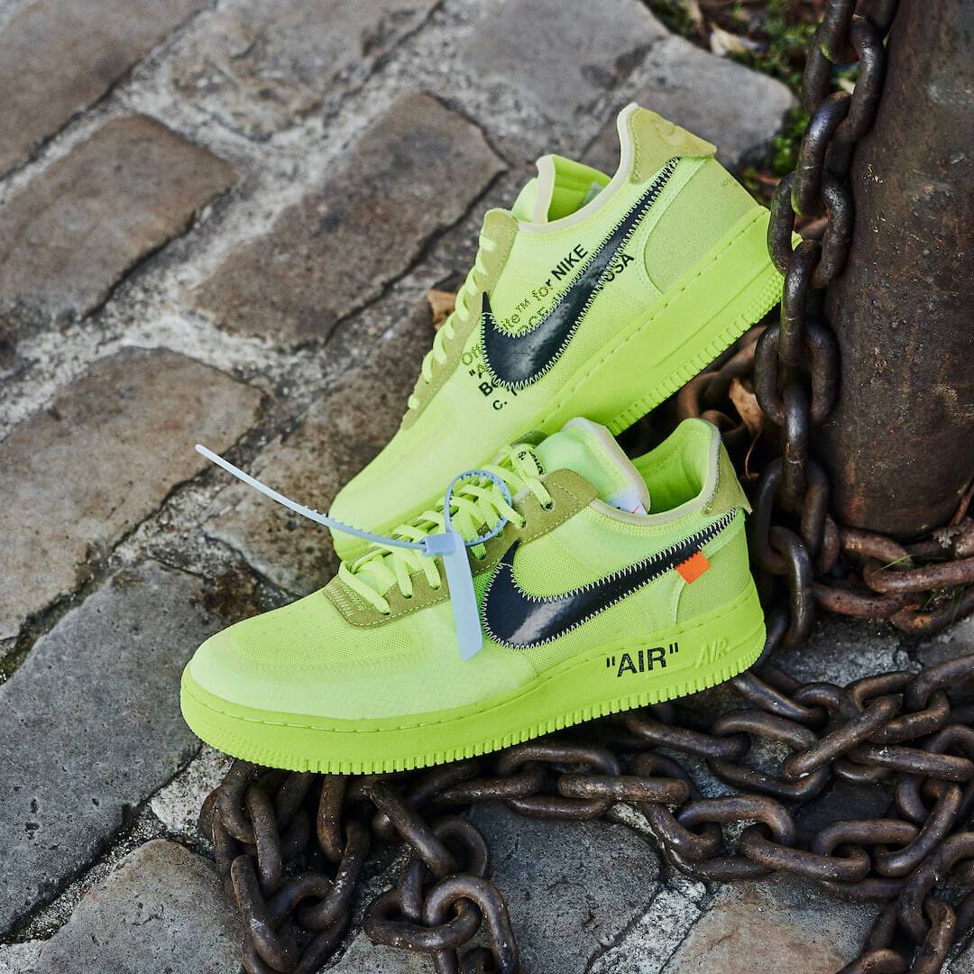 Nike Air Force 1 low Off- White Volt 