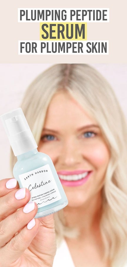 Earth Harbour Celestine Hydra-Peptide Replenishing Serum - Beauty and the Boutique - Plumping peptide serum for plumper skin