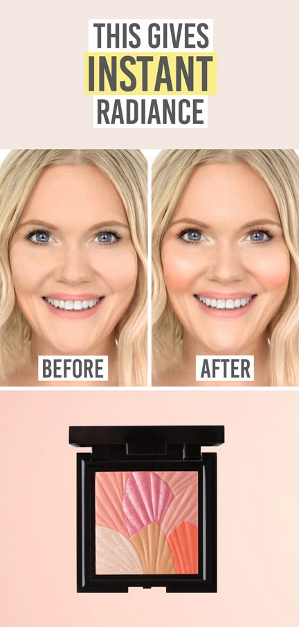 Mii Cosmetics Celestial Skin Shimmer in Coral Haze - Beauty and the Boutique - This gives instant radiance