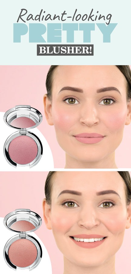 Nude Envie Powder Blush in Enamor and Enchant - Beauty and the Boutique - Radiant-looking pretty blusher!