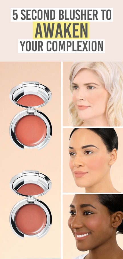 Nude Envie Cream Blush in Ibiza Nude and Peachy - Beauty and the Boutique - 5-second blusher to awaken your complexion