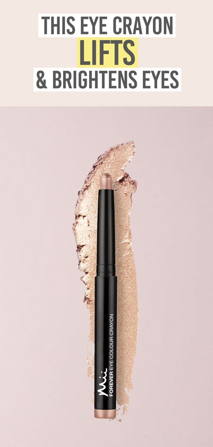 Mii Cosmetics Forever Eye Crayon in Sorbet - Beauty and the Boutique - This eye crayon lifts & brightens eyes