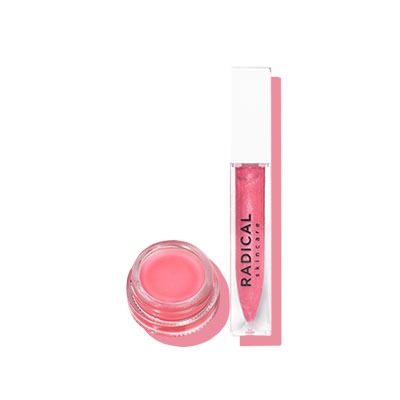 Radical Skincare Lip Recovery Mask & Rose Lip Lustre Gloss Duo - Beauty and the Boutique