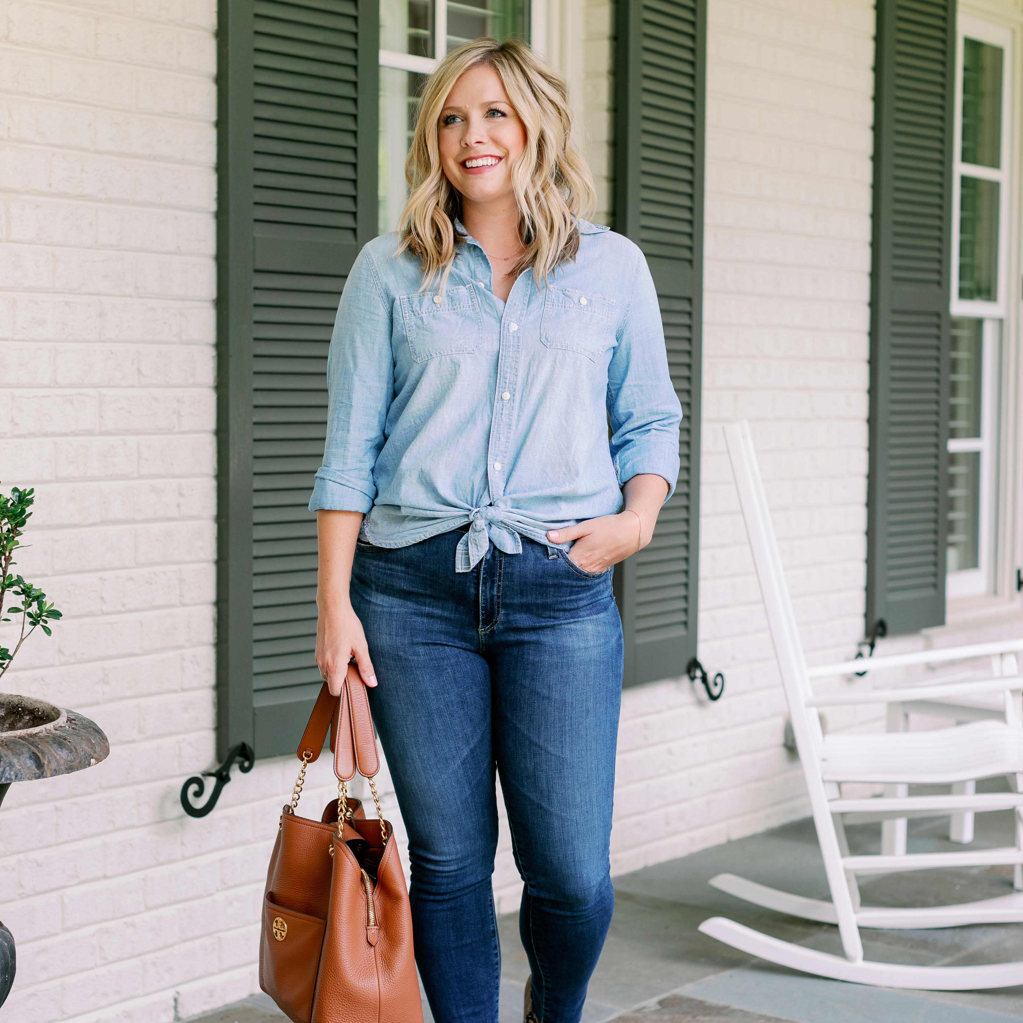 Kate Bryan outside