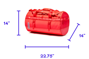 Go-Bag Big: size specifications