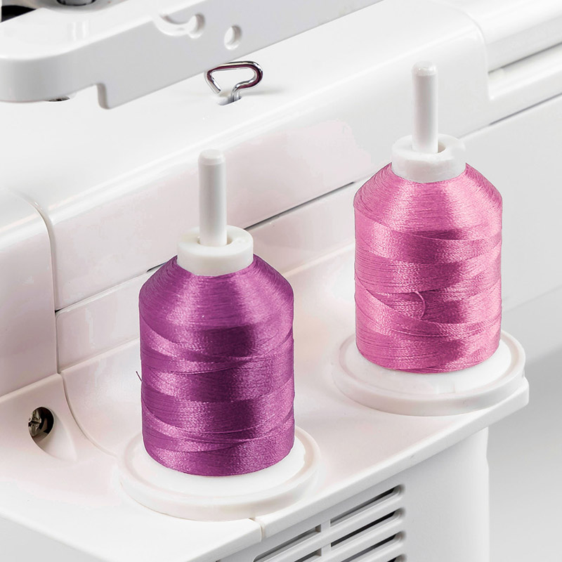 Janome Continental M8 Jumbo thread spools