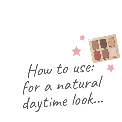 theBalm Cosmetics Male Order Eyeshadow Palette in 'First Class Male' - Use 1 - How to use: for a natural daytime look