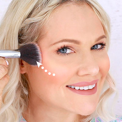 Doucce Cheek Blush in shade 'So Good' how to use - Step 5