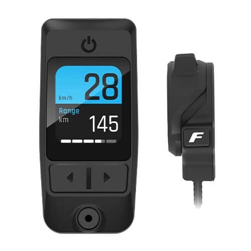 Haibike AllMtn CF 10 TRN/IQ 2025 Pinion FIT Master Node Display and Remote