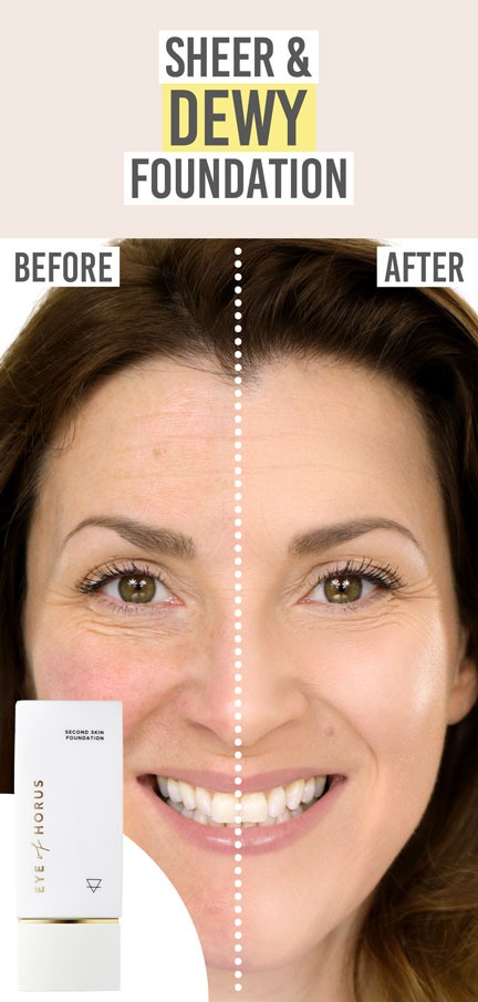 Eye of Horus Second Skin Foundation - Beauty and the Boutique - Sheer and dewy foundation