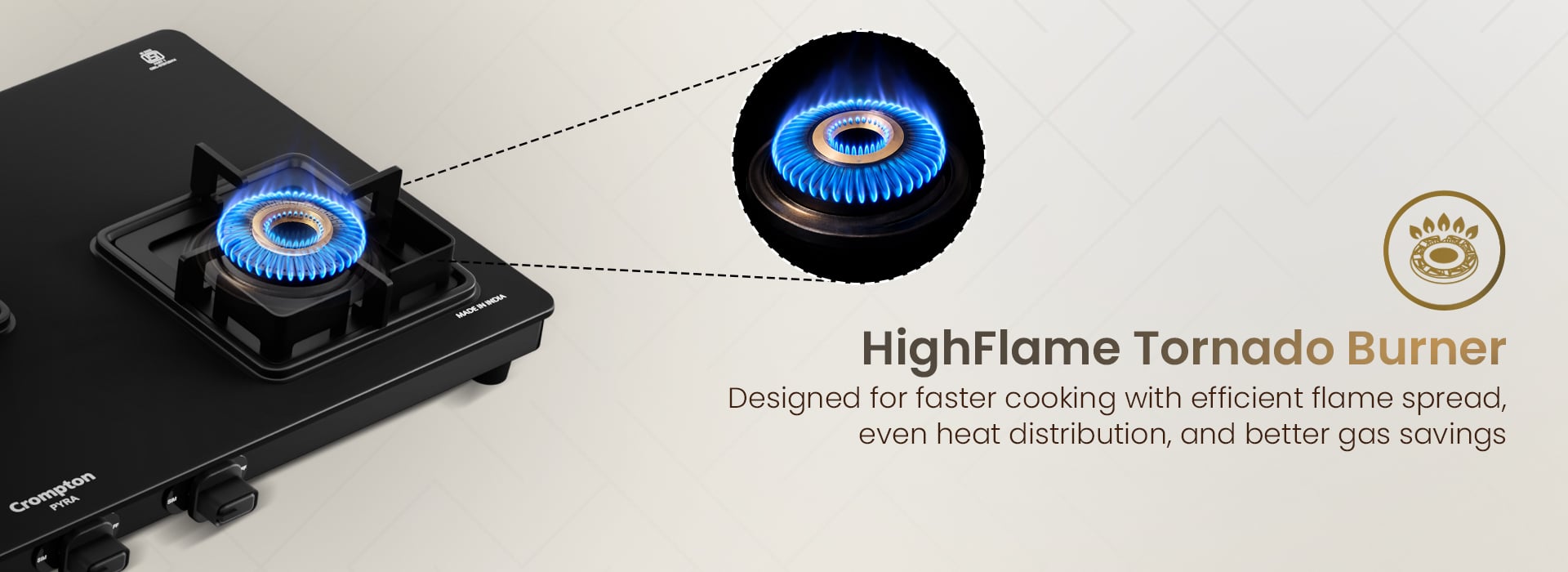 HighFlame Tornado Burner