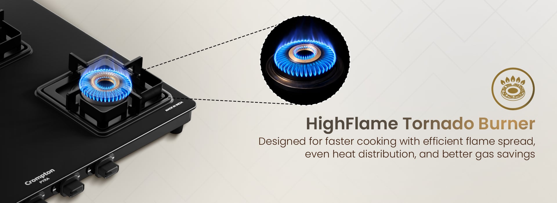 HighFlame Tornado Burner