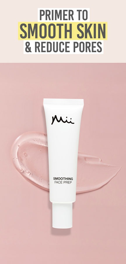 Mii Cosmetics Smoothing Face Prep Primer - Beauty and the Boutique - Primer to smooth skin & reduce pores
