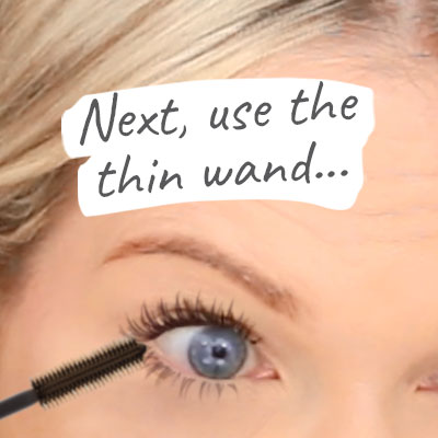 How to use Studio 10 Perfect Lash Mascara - Step 2