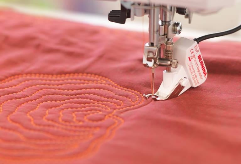 Bernina 770 QE Plus has a Kickstart Function