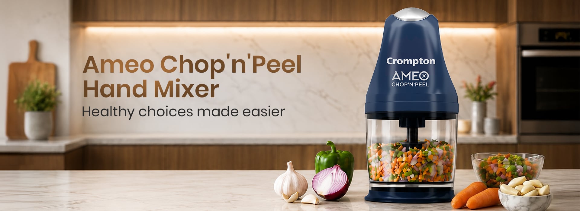 Ameo Chop'N'Peel Hand Mixer