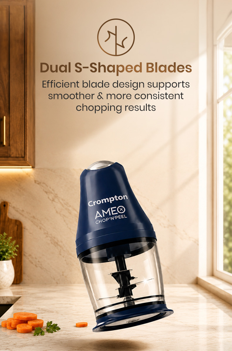 Dual S-Shaped Blades