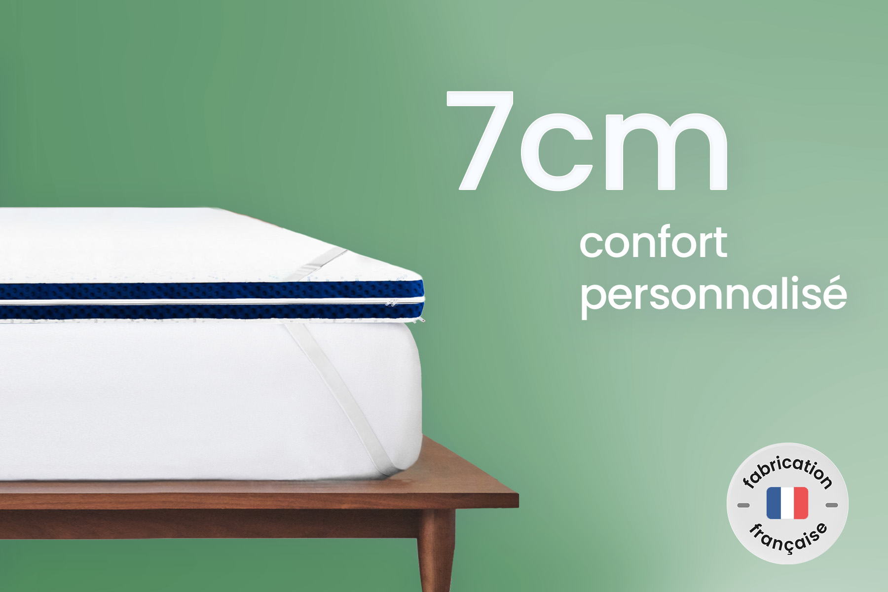 Surmatelas Réversible - Reconditionné