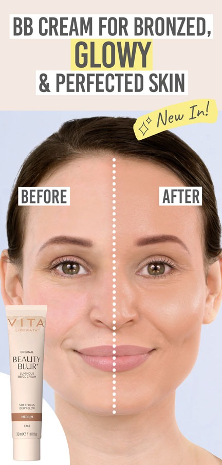 Vita Liberata Beauty Blur Luminous BB/CC Cream - Beauty and the Boutique - BB cream for bronzed, glowy & perfected skin