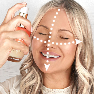 Byroe Mango-Infused Yoghurt Balancing Mist - How to use - Step 4