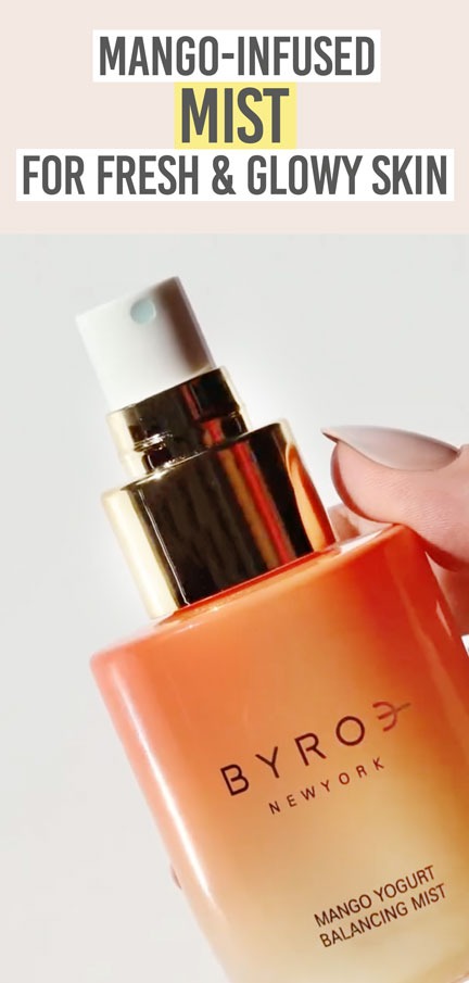 Byroe Mango-Infused Yoghurt Balancing Mist - Beauty and the Boutique - mango-infused mist for glowy skin