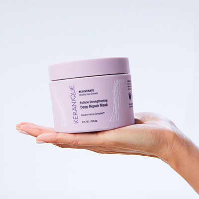 Keranique Deep Repair Hair Mask how to use – Step 7