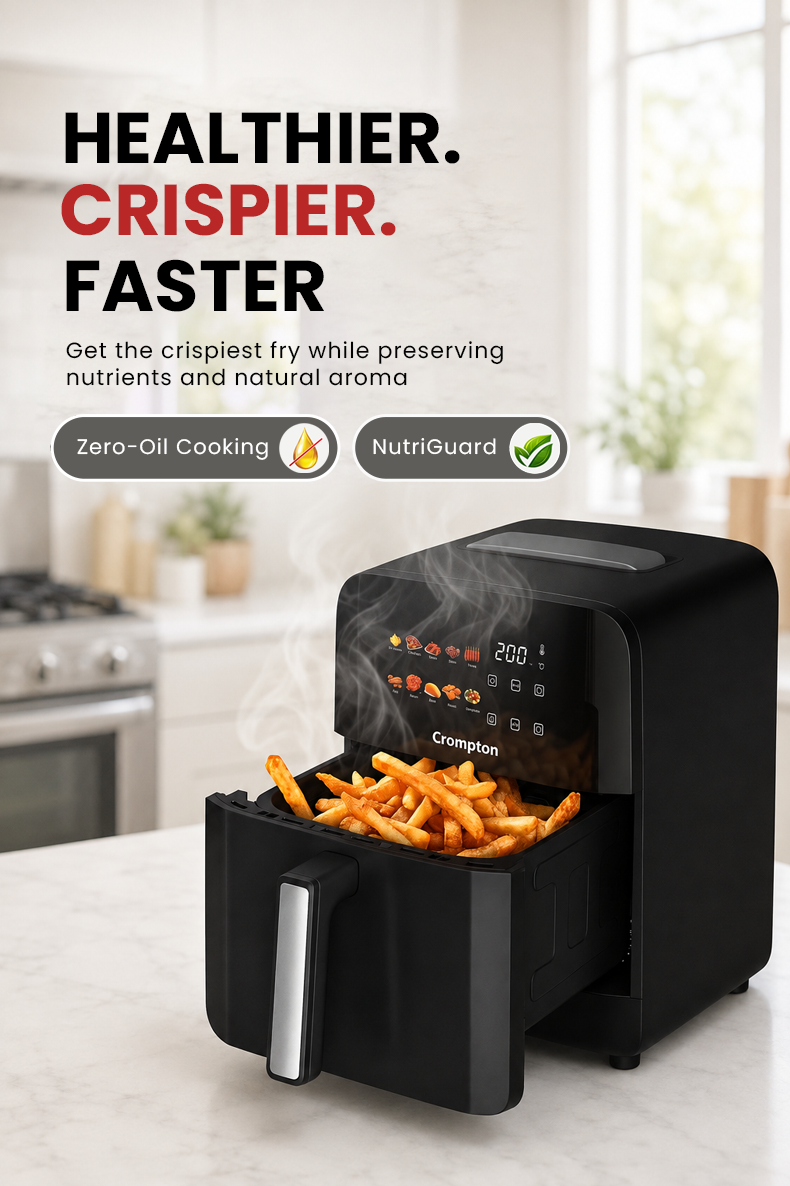 Healthier, Crispier, Faster
