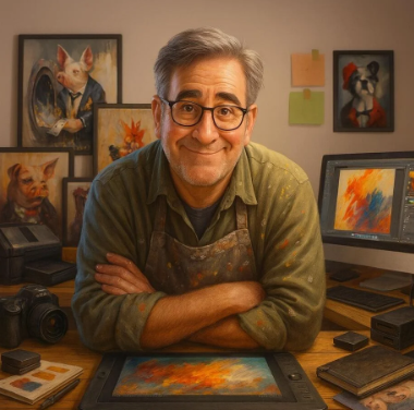 boid satirical animal artist