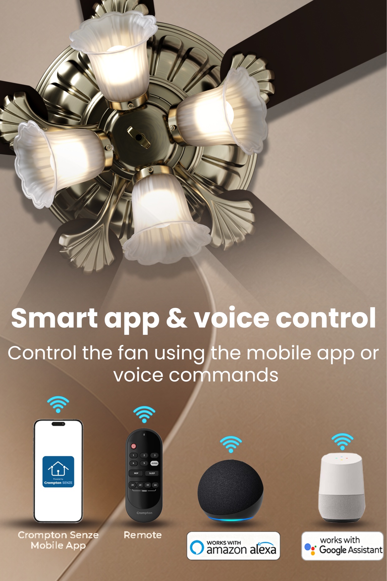 Smart App & Voice Control