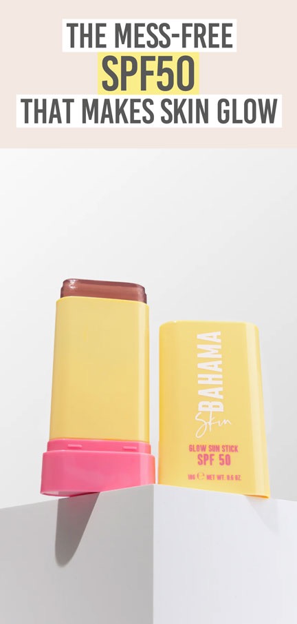 SOSU Bahama Skin Glow Sun Stick SPF50 - Beauty and the Boutique - The mess-free SPF50 that makes skin glow