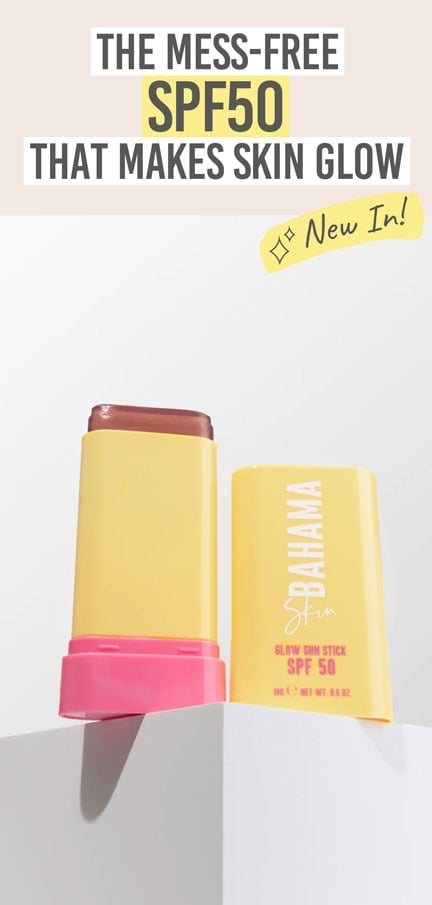 SOSU Bahama Skin Glow Sun Stick SPF50 - Beauty and the Boutique - The mess-free SPF50 that makes skin glow
