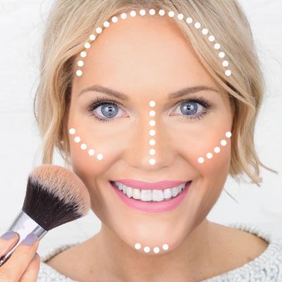 Bellamianta Illuminating Bronzing Powder how to use - Step 2