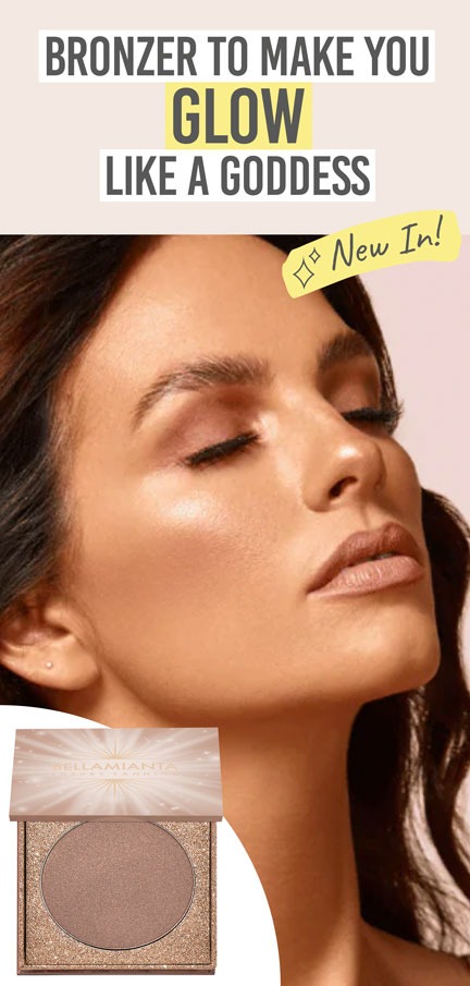 Bellamianta Illuminating Bronzing Powder - Beauty and the Boutique - Bronzer to make you glow like a goddess