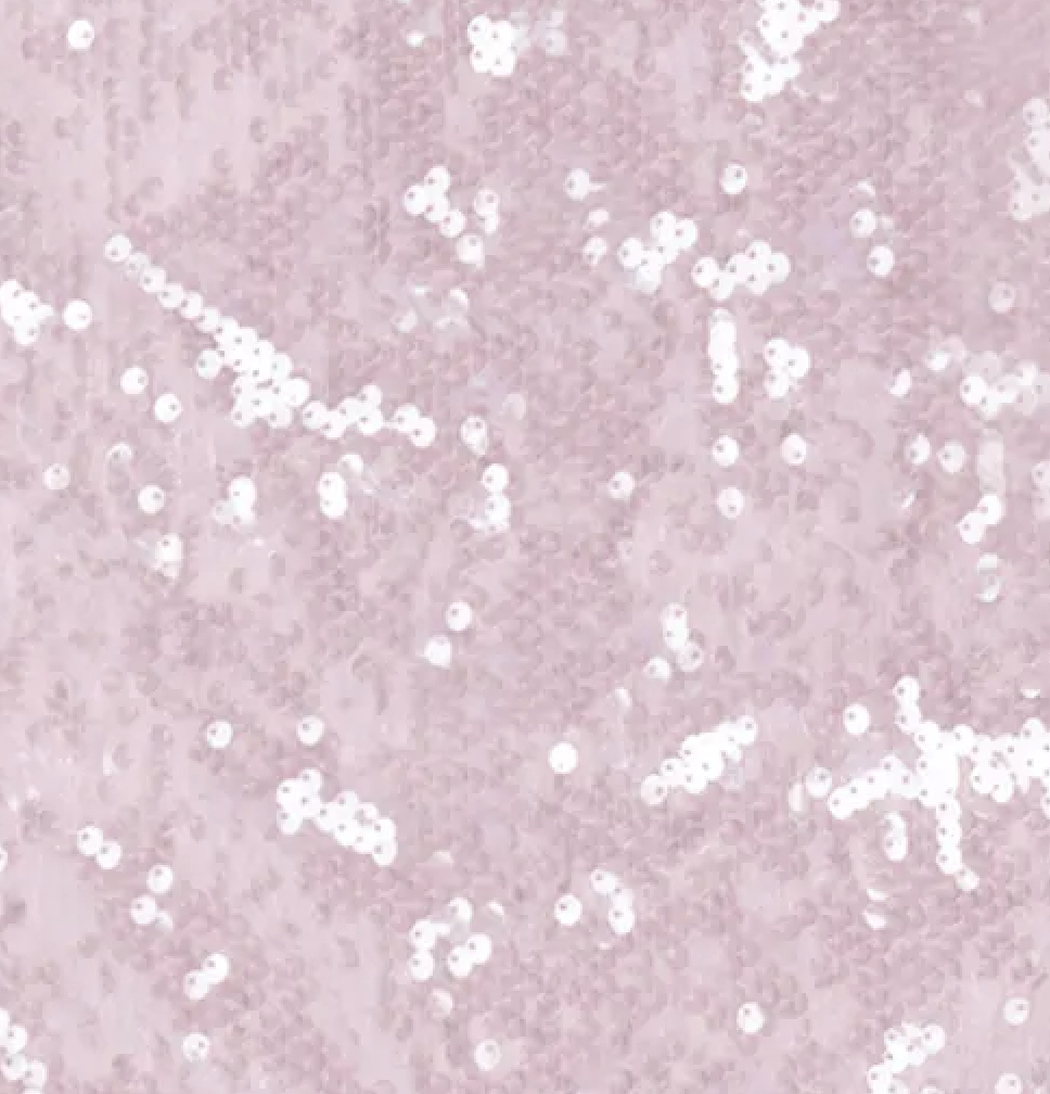 Pink sequin shell top s