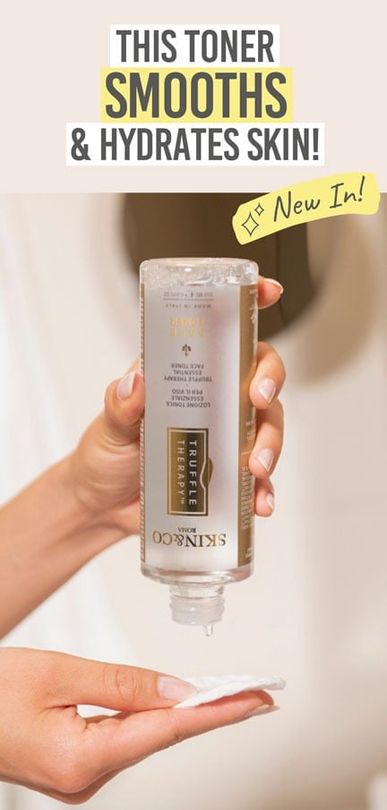 Skin & Co Truffle Therapy Face Toner - Beauty and the Boutique - This toner smooths & hydrates skin!