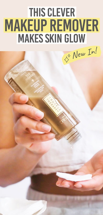 Skin and Co Truffle Therapy Cleansing Oil - Beauty and the Boutique - this clever makeup remover makes skin glow