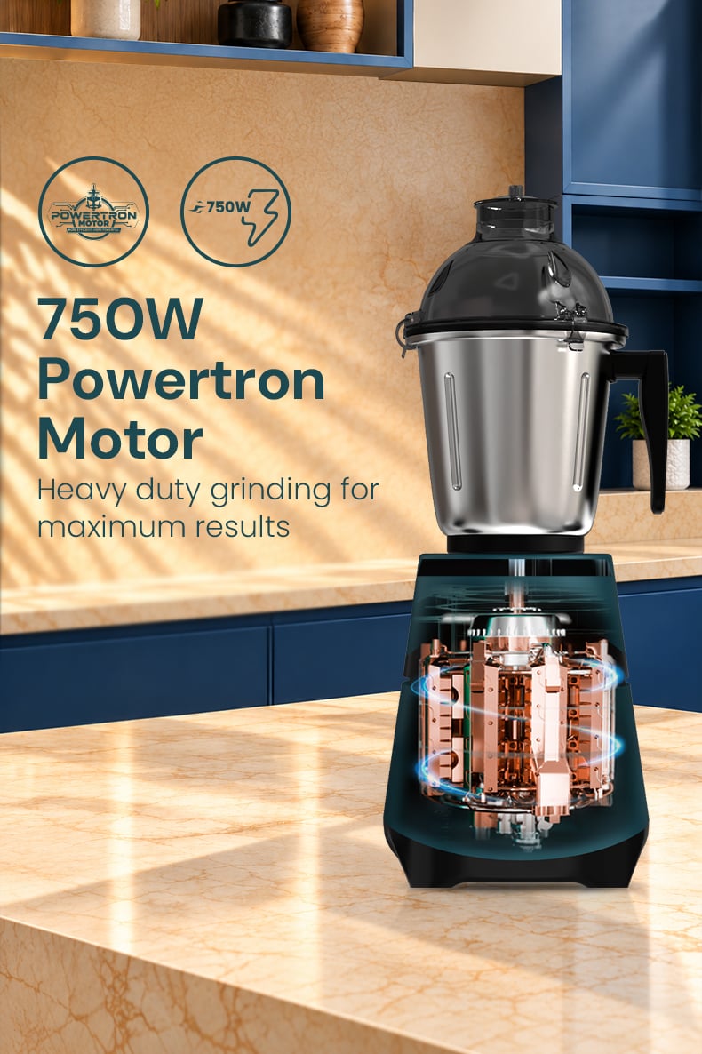750W Powerful Motor