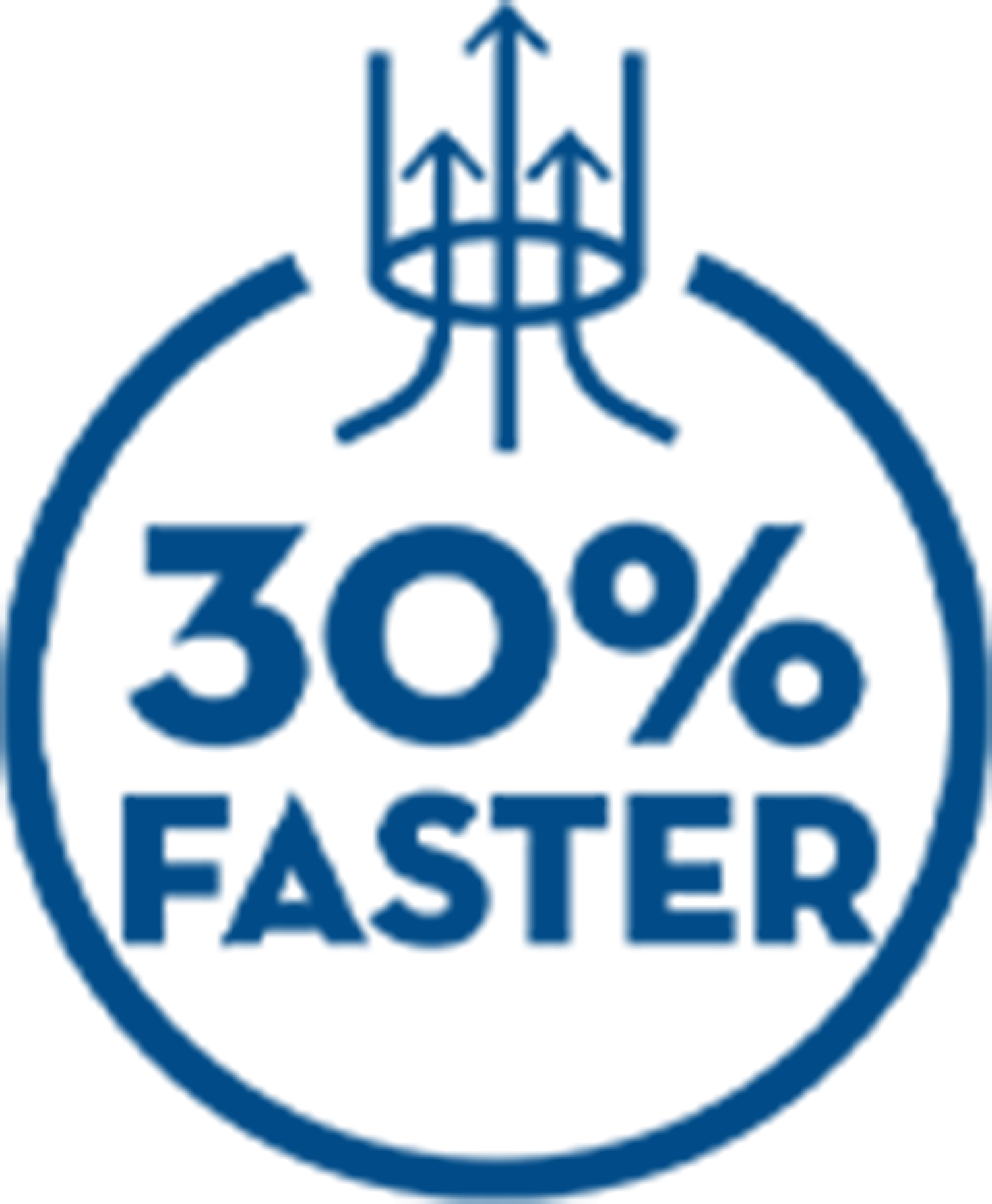 30% Faster Suction