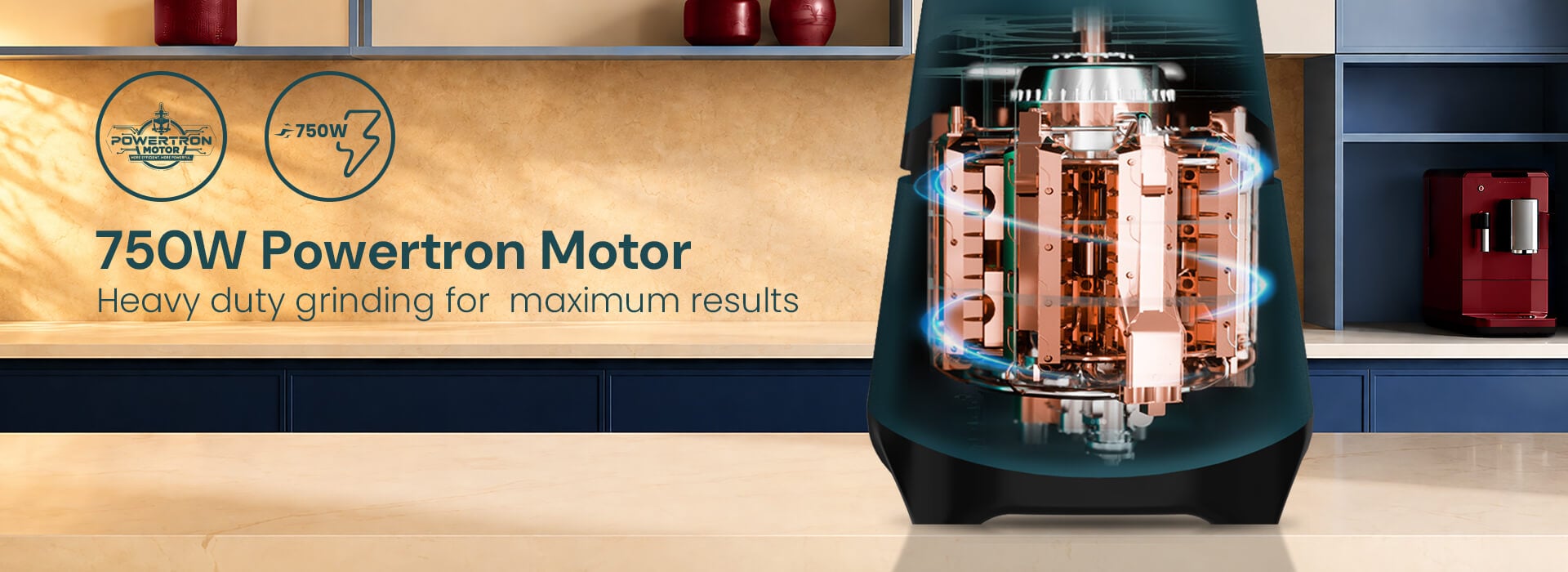 750W Powertron Motor