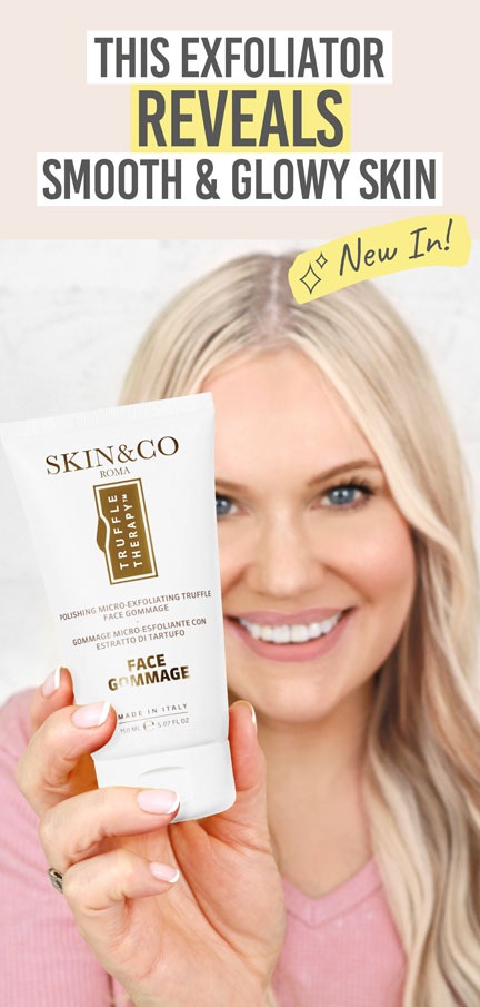 Skin & Co Truffle Therapy Face Gommage Micro-Exfoliator - Beauty and the Boutique - This exfoliator reveals smooth and glowy skin