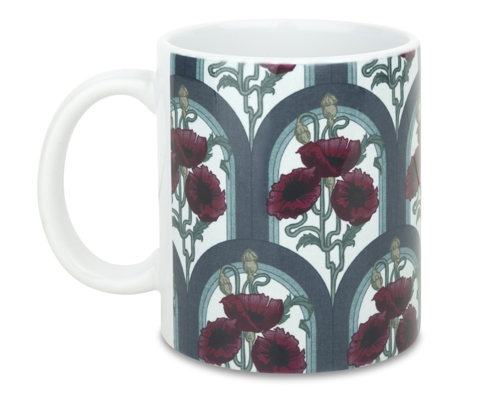 Laurence Llewelyn-Bowen Art Deco Poppy Mug
