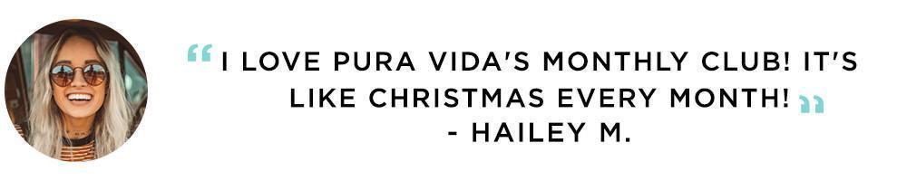 Pura Vida Monthly Rebillable Bracelet Subscription Customer Testimony