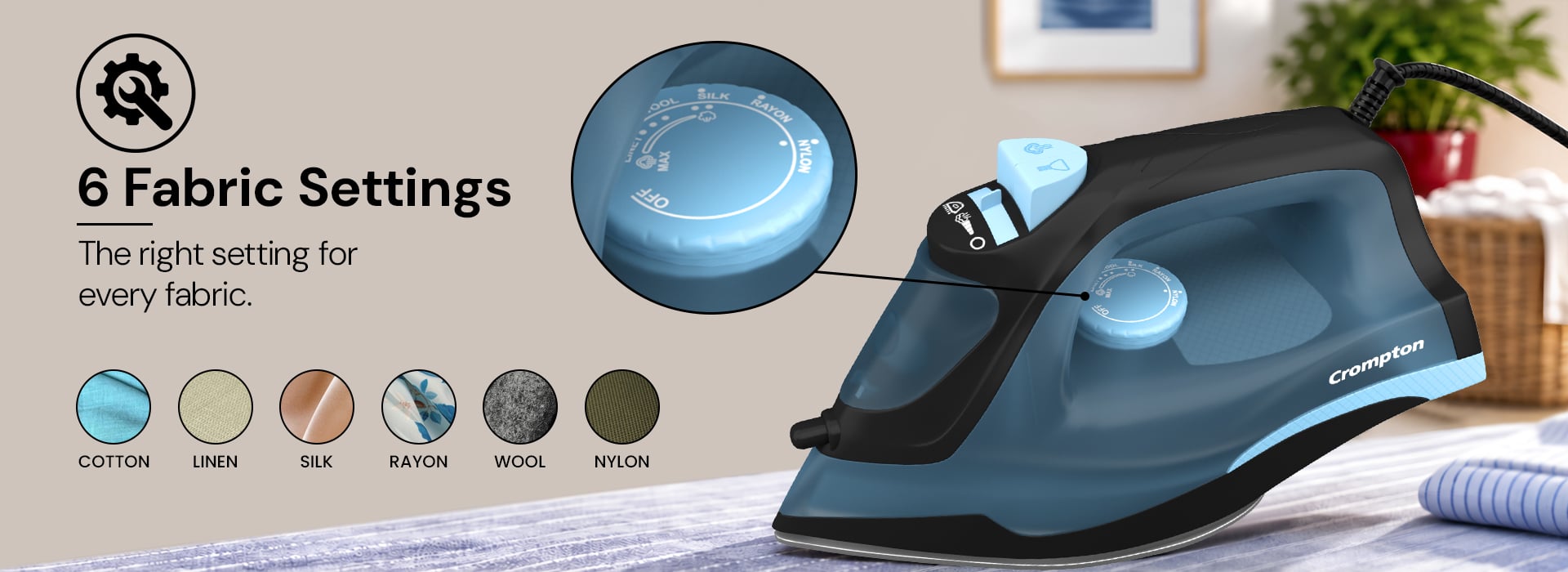 6 Fabric Settings
