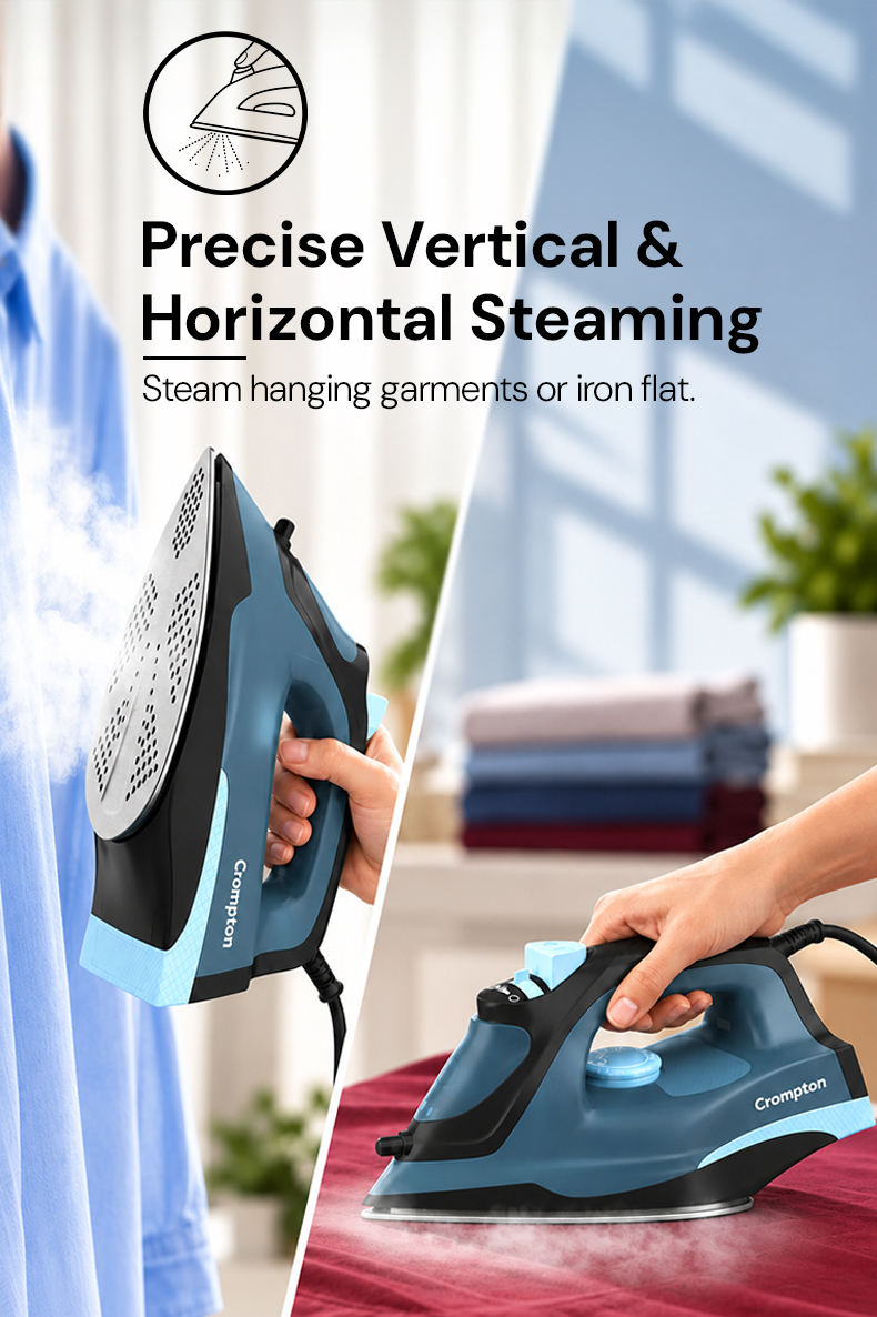 Percise Vertical and Horizontal Steaming