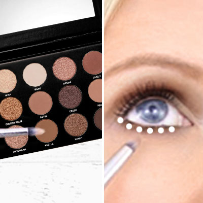 Doll Smash Expressionism Eyeshadow Palette how to use - Use 2, Step 2