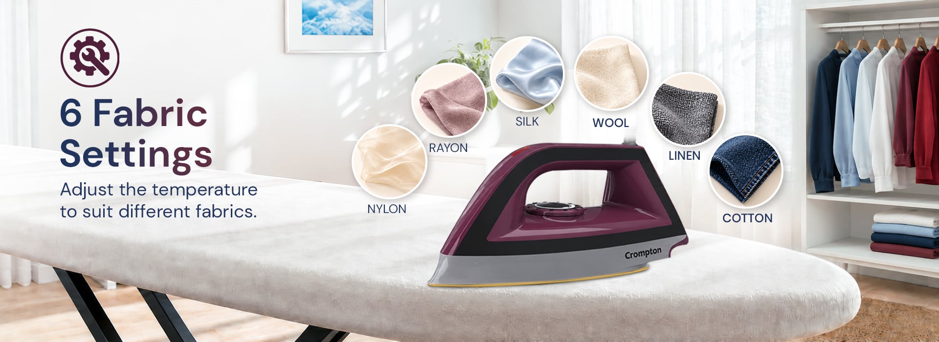 6 Fabric Settings